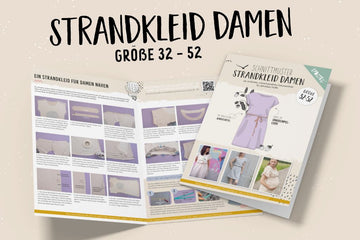 Papierschnittmuster "Strandkleid" für Damen, Lybstes, Gr. 32-52